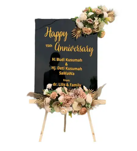 Papan Bunga Akrilik Kedung Baruk